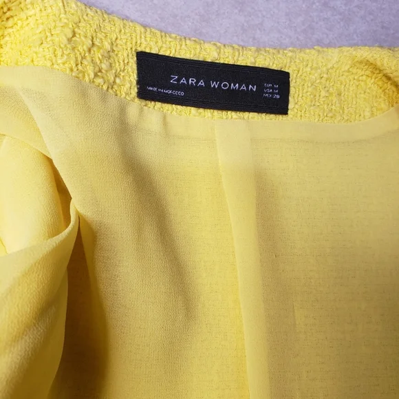 Yellow cropped jacket - Picture 8 of 10